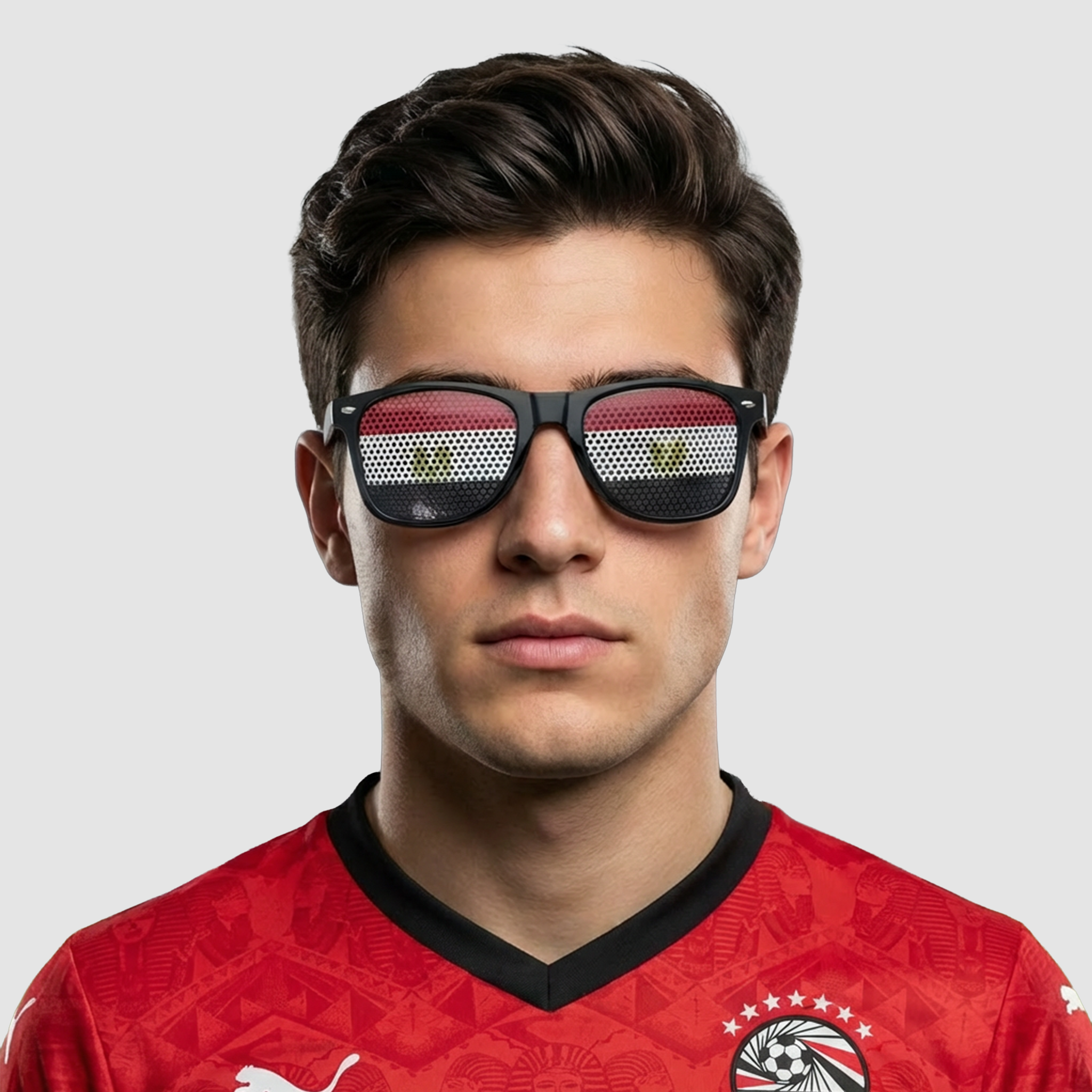 Egypt Flag Fan Sunglasses