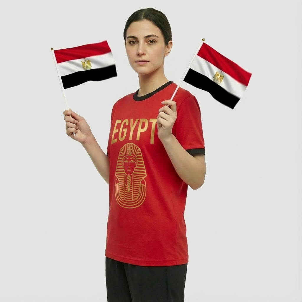 Egypt Mini Hand Waving Flag