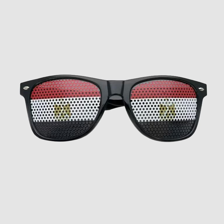 Egypt Flag Fan Sunglasses